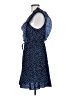 Shein 100% Polyester Polka Dots Blue Casual Dress Size 6 - photo 5