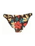 Wings Floral Brown Swimsuit Bottoms Size M - photo 2