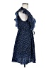 Shein 100% Polyester Polka Dots Blue Casual Dress Size 6 - photo 4