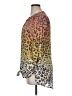 MULTIPLES Animal Print Orange 3/4 Sleeve Blouse Size XL - photo 5