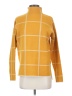 Max Studio Plaid Yellow Turtleneck Sweater Size S - photo 1