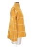 Max Studio Plaid Yellow Turtleneck Sweater Size S - photo 4