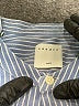 Sandro 100% Cotton Stripes Blue Long Sleeve Button-Down Shirt Size XL - photo 7