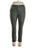 J.Jill Chevron-herringbone Green Jeans Size 14 (petite) - photo 1