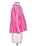 Zara Pink 3/4 Sleeve Button-Down Shirt Size S - photo 4