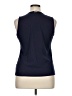 MICHAEL Michael Kors Blue Sleeveless Top Size XL - photo 2