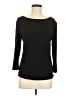 Amour Vert Black 3/4 Sleeve Top Size M - photo 1