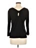 Amour Vert Black 3/4 Sleeve Top Size M - photo 2