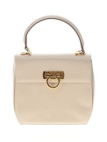 Salvatore Ferragamo Leather Satchel - front