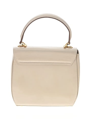 Salvatore Ferragamo Leather Satchel - back