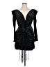 BCBGMAXAZRIA Polka Dots Black Cocktail Dress Size XL - photo 1