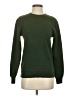 Assorted Brands Solid Green Sweatshirt Size XS - photo 1