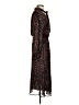 Evereve 100% Polyester Paisley Brown Casual Dress Size XS - photo 4