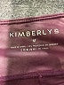 Kimberly C. Burgundy Leggings Size M - photo 7