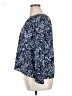Jessica Simpson Floral Blue 3/4 Sleeve Blouse Size XL - photo 5