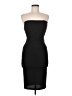 Here Comes the Sun 100% Polyester Solid Black Cocktail Dress Size M - photo 1