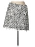Aqua 100% Polyester Tweed Gray Casual Skirt Size L - photo 1