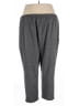 Ava & Viv Solid Gray Casual Pants Size 3X - photo 2
