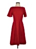Goat 100% Wool Solid Red Casual Dress Size 4 - photo 1