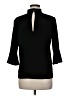 Tyche 100% Polyester Black 3/4 Sleeve Top Size M - photo 2