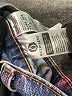 Levi's Hearts Blue Gray Jeans Size 33 waist - photo 7
