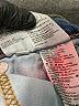 Levi's Hearts Blue Gray Jeans Size 33 waist - photo 10