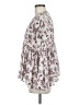 Giada Forte Ivory Purple 3/4 Sleeve Blouse Size Med (2) - photo 5