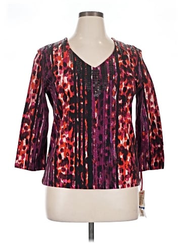 Ruby Rd. 3/4 Sleeve Blouse (view 1)