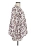 Giada Forte Ivory Purple 3/4 Sleeve Blouse Size Med (2) - photo 4