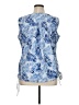 Emily Daniels Blue Sleeveless Blouse Size XL - photo 2