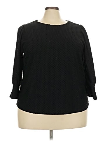 Ava James 3/4 Sleeve Top (view 1)
