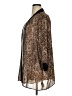Signature collection 100% Polyester Brown Kimono Size 1X - photo 5