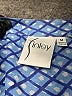 Finley 100% Cotton Blue 3/4 Sleeve Blouse Size M - photo 7