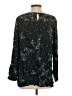 J.Jill 100% Rayon Black Blue 3/4 Sleeve Top Size S - photo 2