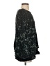 J.Jill 100% Rayon Black Blue 3/4 Sleeve Top Size S - photo 4
