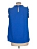 Lime n Chili 100% Polyester Blue Sleeveless Blouse Size L - photo 2