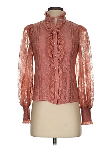 Alice + Olivia Long Sleeve Blouse (view 1)
