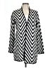 Jones Studio Chevron-herringbone Silver Kimono Size L - photo 1