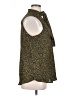 Anne Klein 100% Polyester Gold Sleeveless Blouse Size XL - photo 4