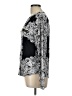 INC International Concepts Silver Long Sleeve Blouse Size L - photo 5