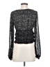 Free People 100% Polyester Black Long Sleeve Blouse Size XS - photo 2