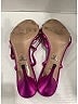 Prada 100% Leather Pink Metallic Leather Heels Size EU 38 1/2 - photo 7