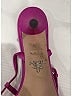 Prada 100% Leather Pink Metallic Leather Heels Size EU 38 1/2 - photo 6