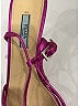 Prada 100% Leather Pink Metallic Leather Heels Size EU 38 1/2 - photo 5