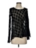 Free People Black Long Sleeve Blouse Size S - photo 1