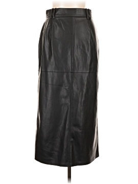 Zara Faux Leather Skirt (view 2)