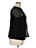 Hazel 100% Polyester Black 3/4 Sleeve Blouse Size XL - photo 4