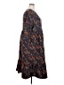 Scoop 100% Polyester Paisley Blue Casual Dress Size XXL - photo 4