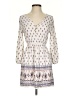 Forever 21 Paisley Ivory Casual Dress Size S - photo 1