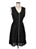 H&M 100% Polyester Black Cocktail Dress Size 6 - photo 1